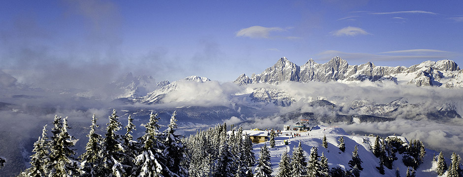 Winter, Skilaufen und Schneeschuhwandern in Schladming-Dachstein